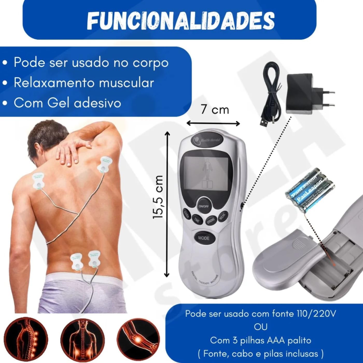 Gimnasia Pasiva Masajeador Muscular