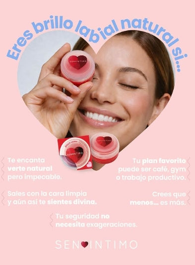 Brillo Labial Feromona Frutos Rojos