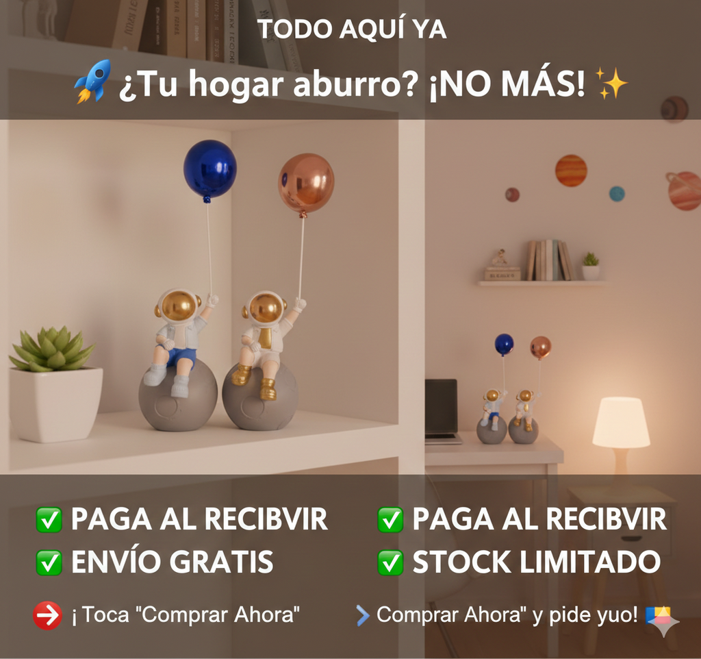 Figura Decorativa Astronauta 👨‍🚀🚀