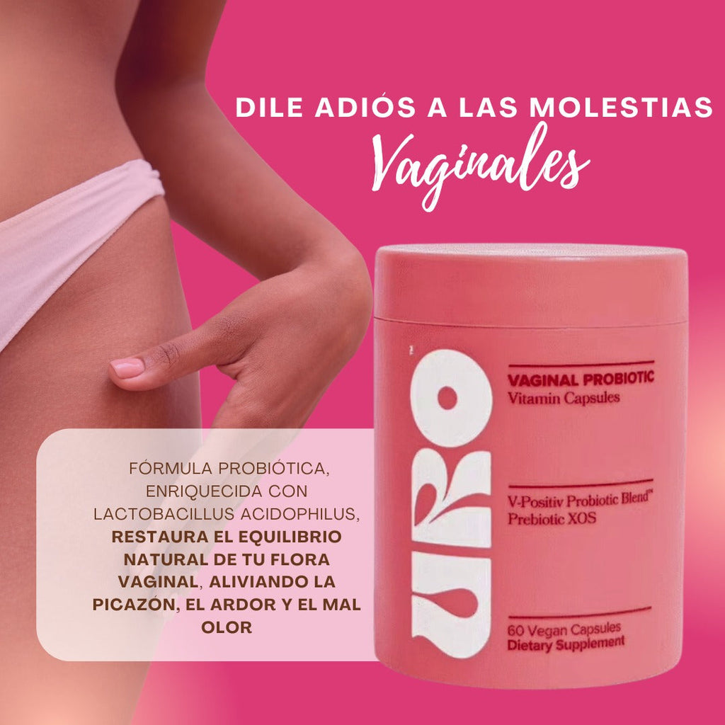 URO - Probiótico Íntimo para Mujer | Equilibrio de la Flora y el pH Vaginal