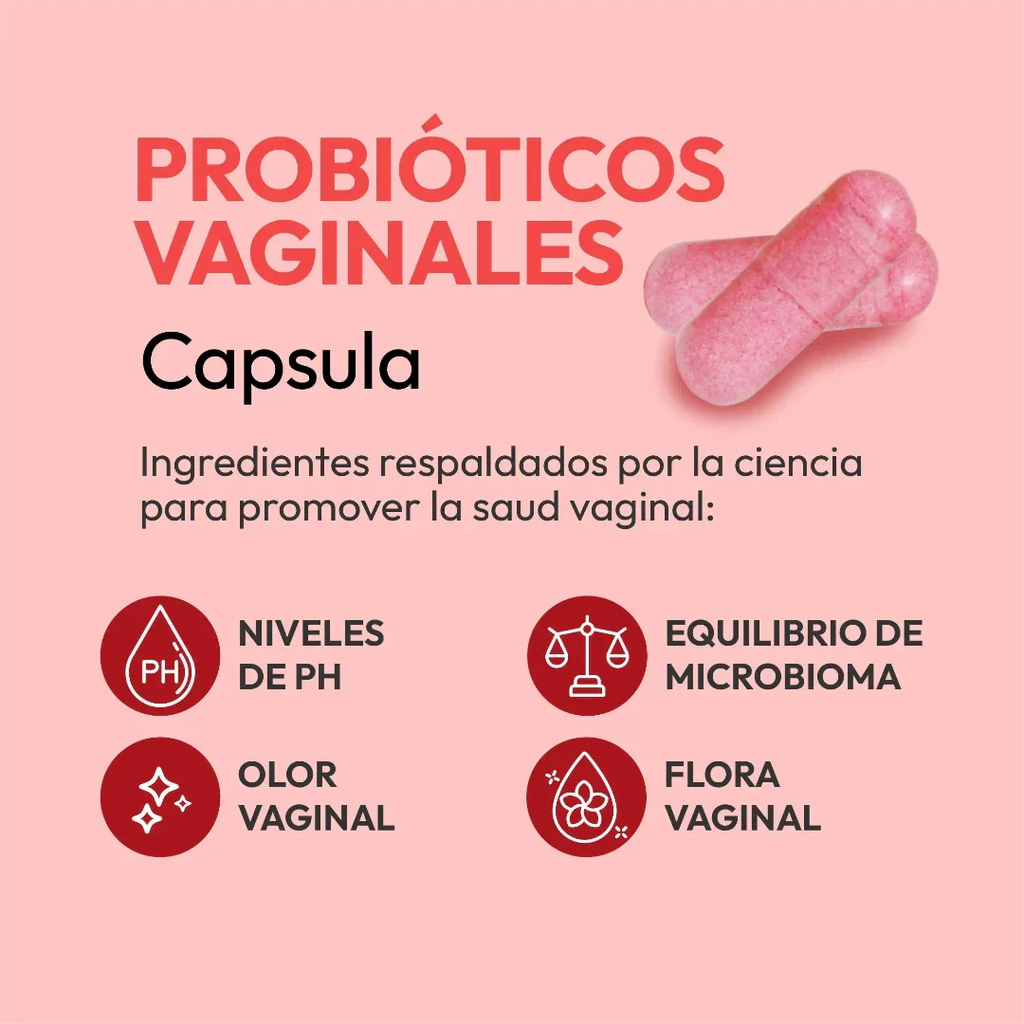 URO - Probiótico Íntimo para Mujer | Equilibrio de la Flora y el pH Vaginal
