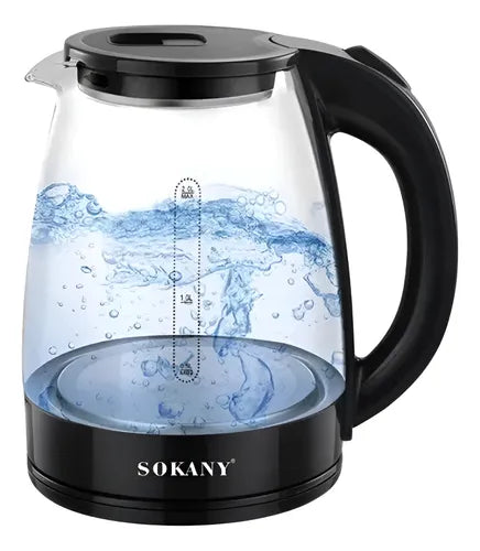 ☕ Hervidor de Agua Sokany Glass - Elegancia y Rapidez en tu Cocina