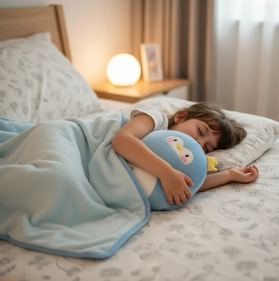 🐾 Cojín Peluche 2 en 1 con Manta Integrada - Suavidad y Ternura Total